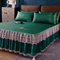 Lace double Bunk Bed Skirt Comfortable Breathe